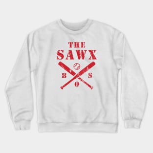 The sawx Boston red Sox baseball team Crewneck Sweatshirt